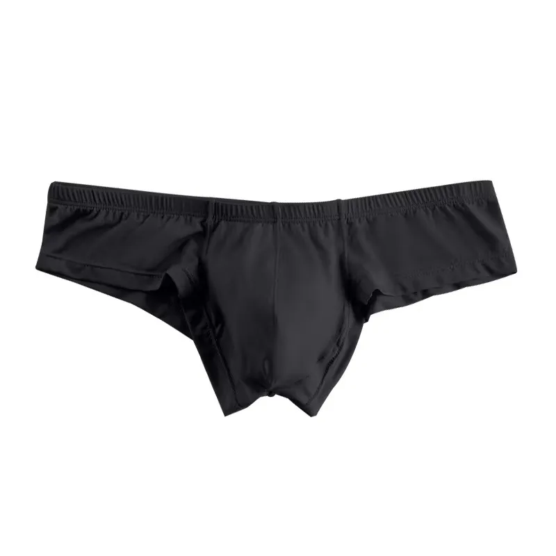 Simple solid color men's underwear Modal briefs low waist breathable trendy AD325