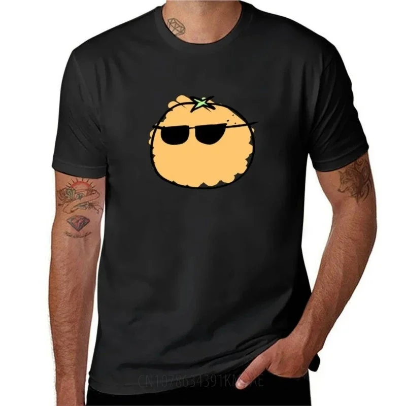 Футболка Scruffy Orange одежда в стиле хиппи простая мужская тяжелом весе