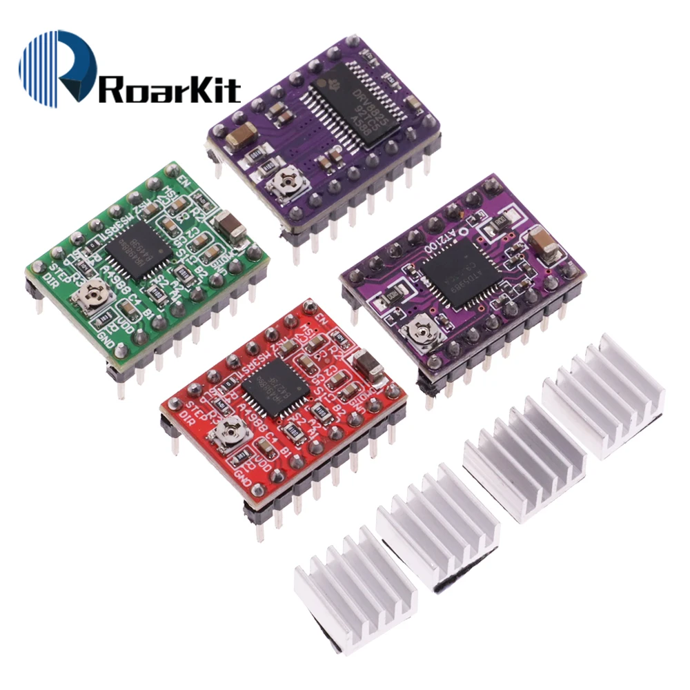 3D-принтер StepStick A4988/DRV8825 переносной привод шагового двигателя Reprap RAMPS обновленная