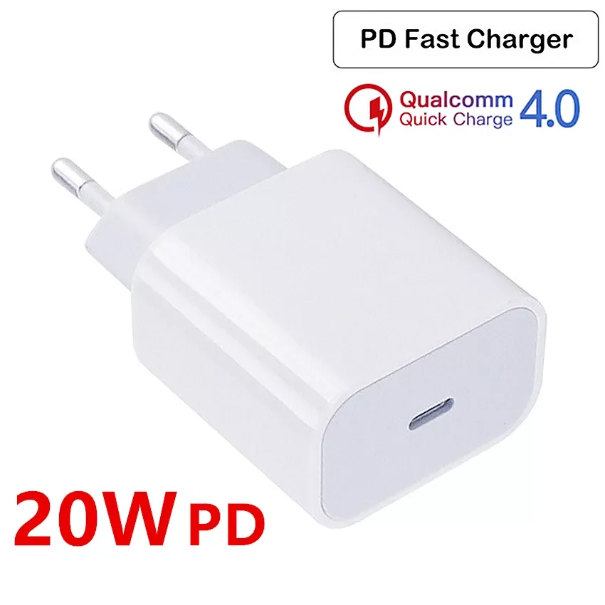 Зарядное устройство для Apple iphone 12 pro 20 Вт PD 3 0 QC 4 USB Тип C быстрая зарядка iPhone 11 -