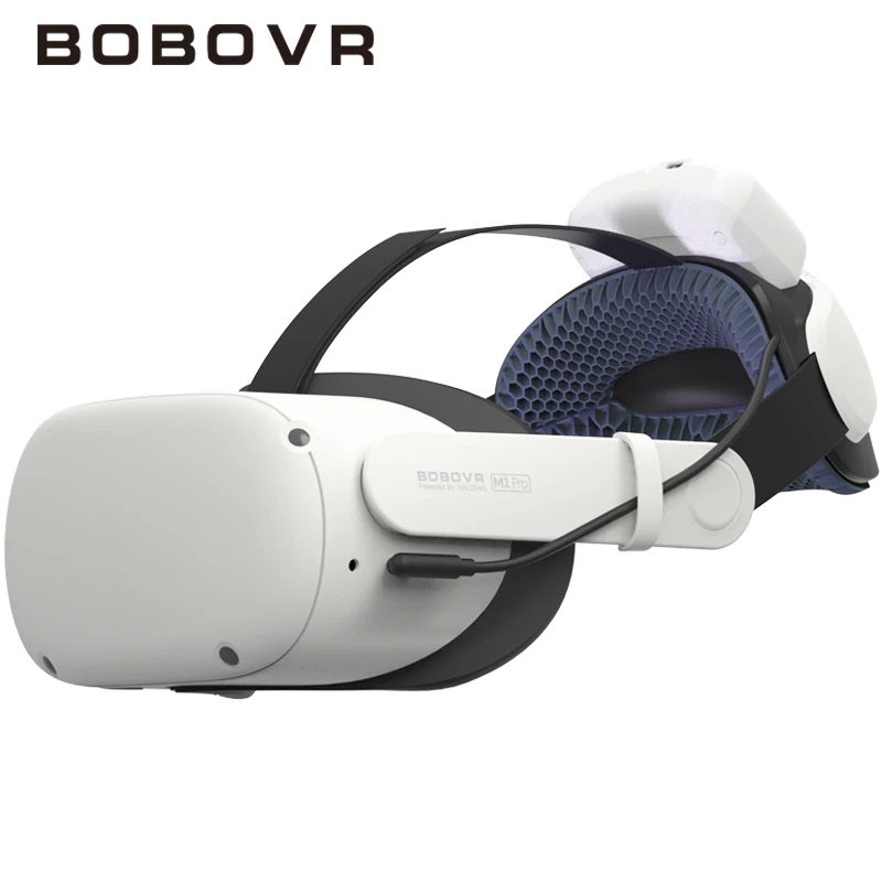 Ремешок на голову BOBOVR M1 Pro для Oculus Quest 2 5200 мАч магнитный аккумулятор - купить по