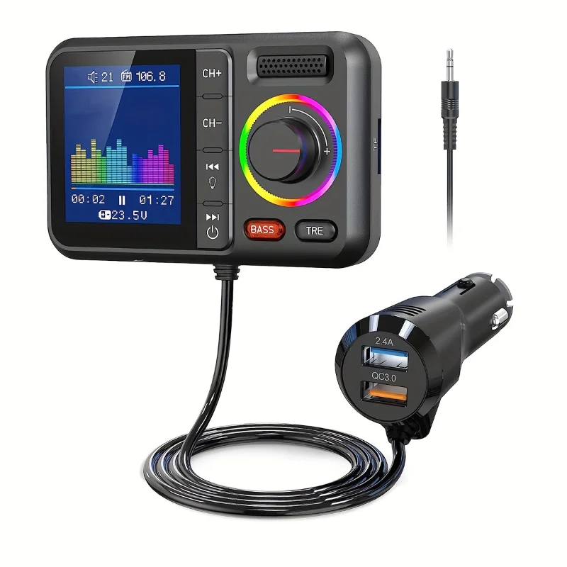 Nulaxy Bluetooth FM-передатчик для автомобиля