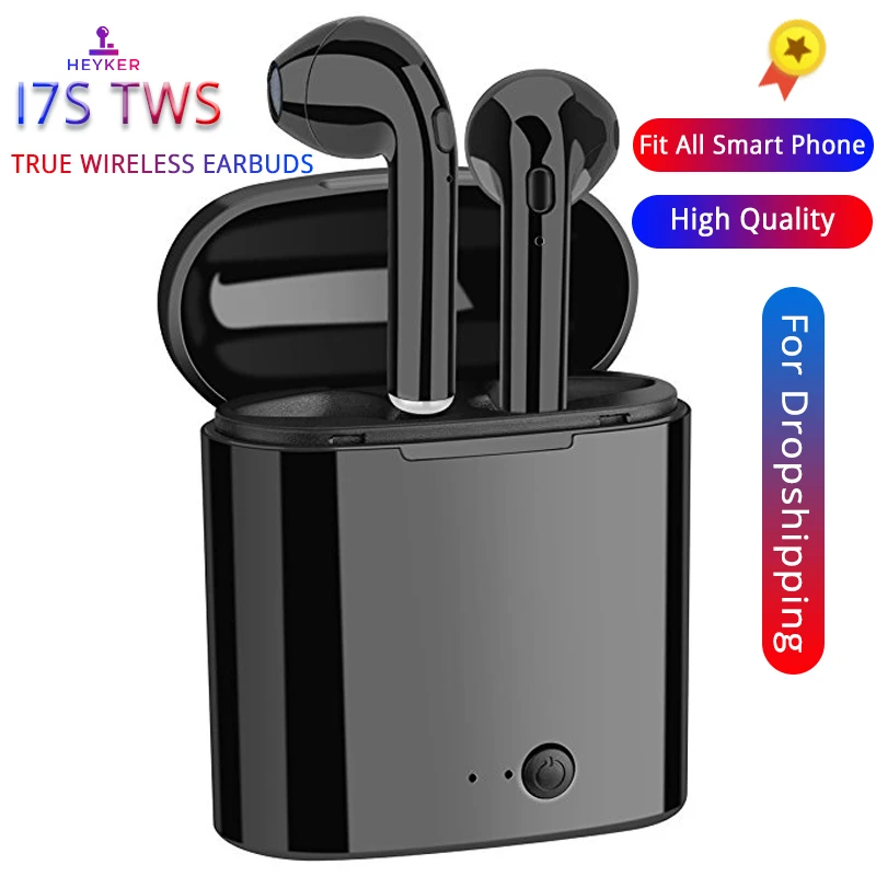 Беспроводные наушники Bluetooth 5 0 I7s TWS BT мини-наушники-вкладыши с зарядным боксом