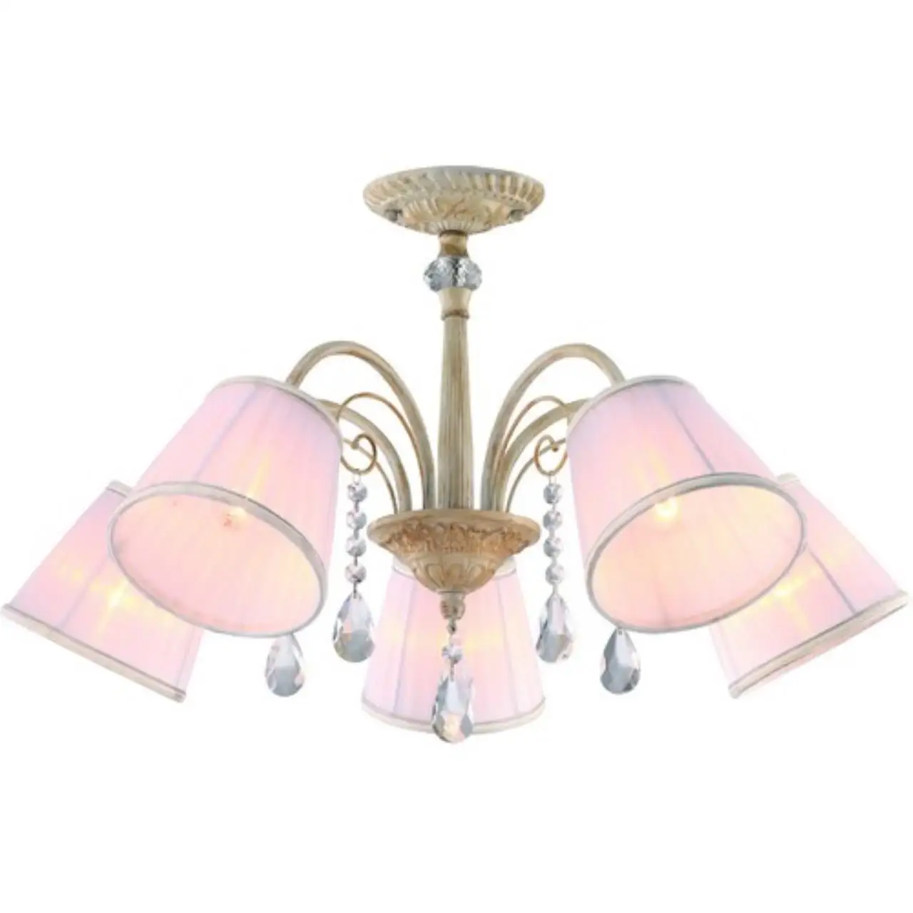 Люстра потолочная Arte Lamp ALEXIA A9515PL-5WG 5x40Вт E14